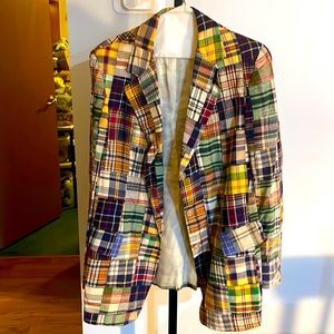 Women’s Brooks Brothers Madras Plaid Blazer